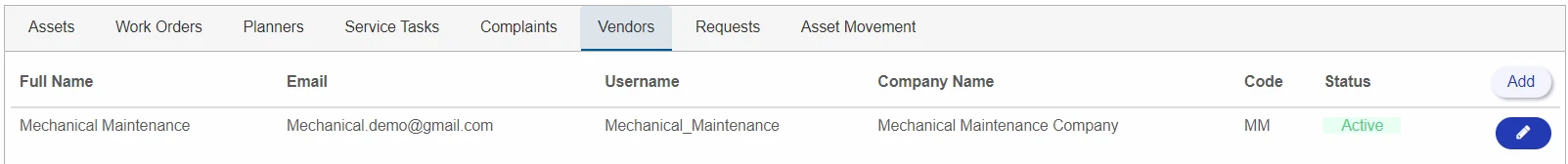 cmms-vendor-list