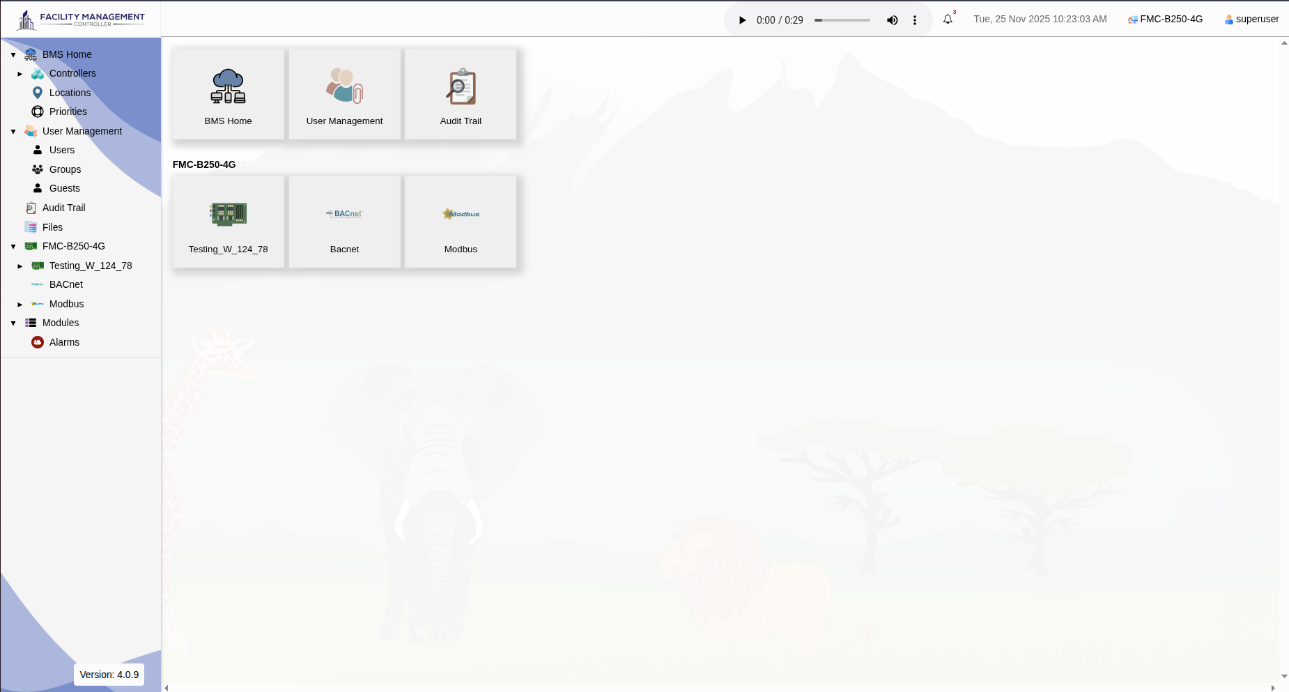 Controller Workspace