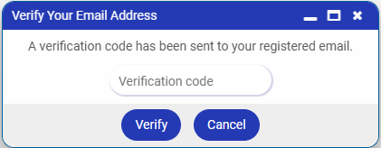 FMCC email verification window