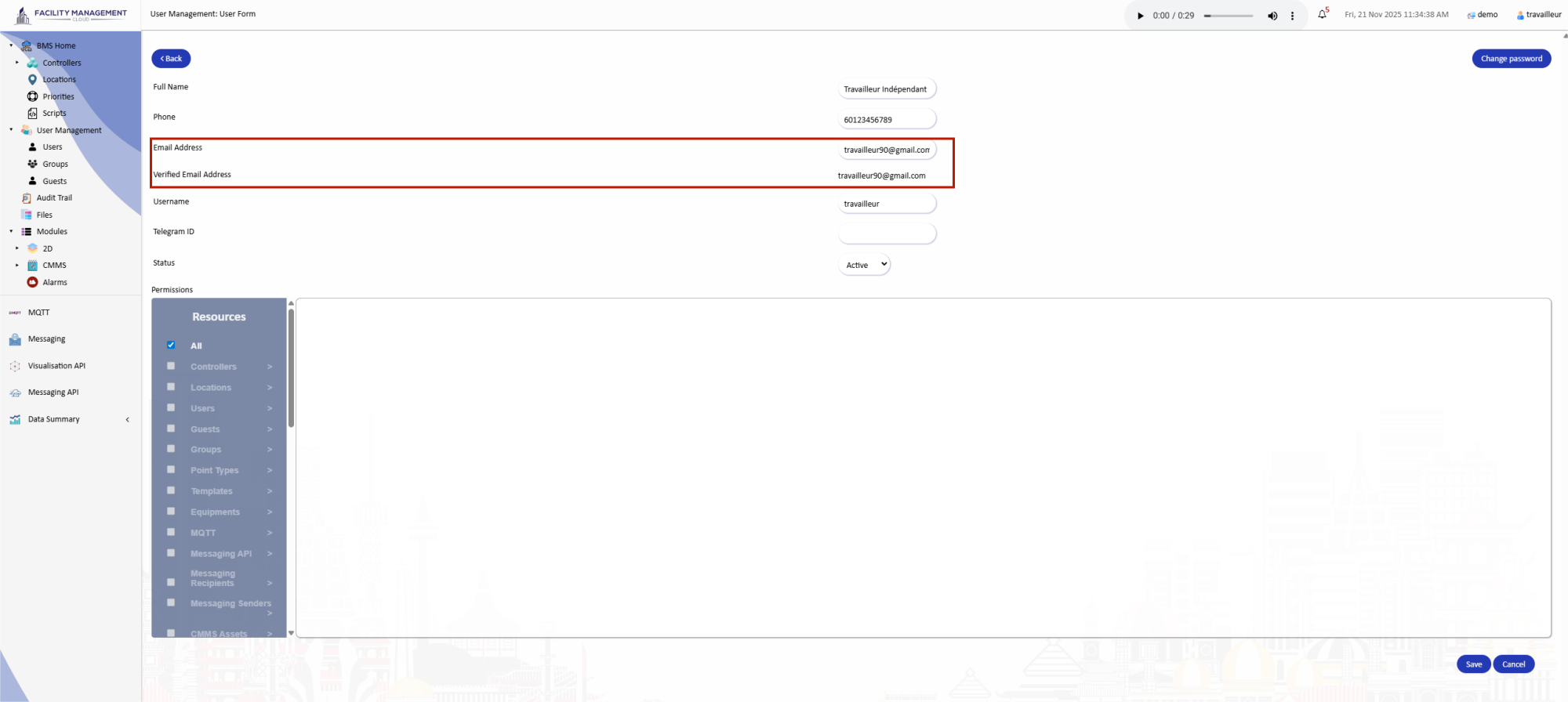 FMCC email verified