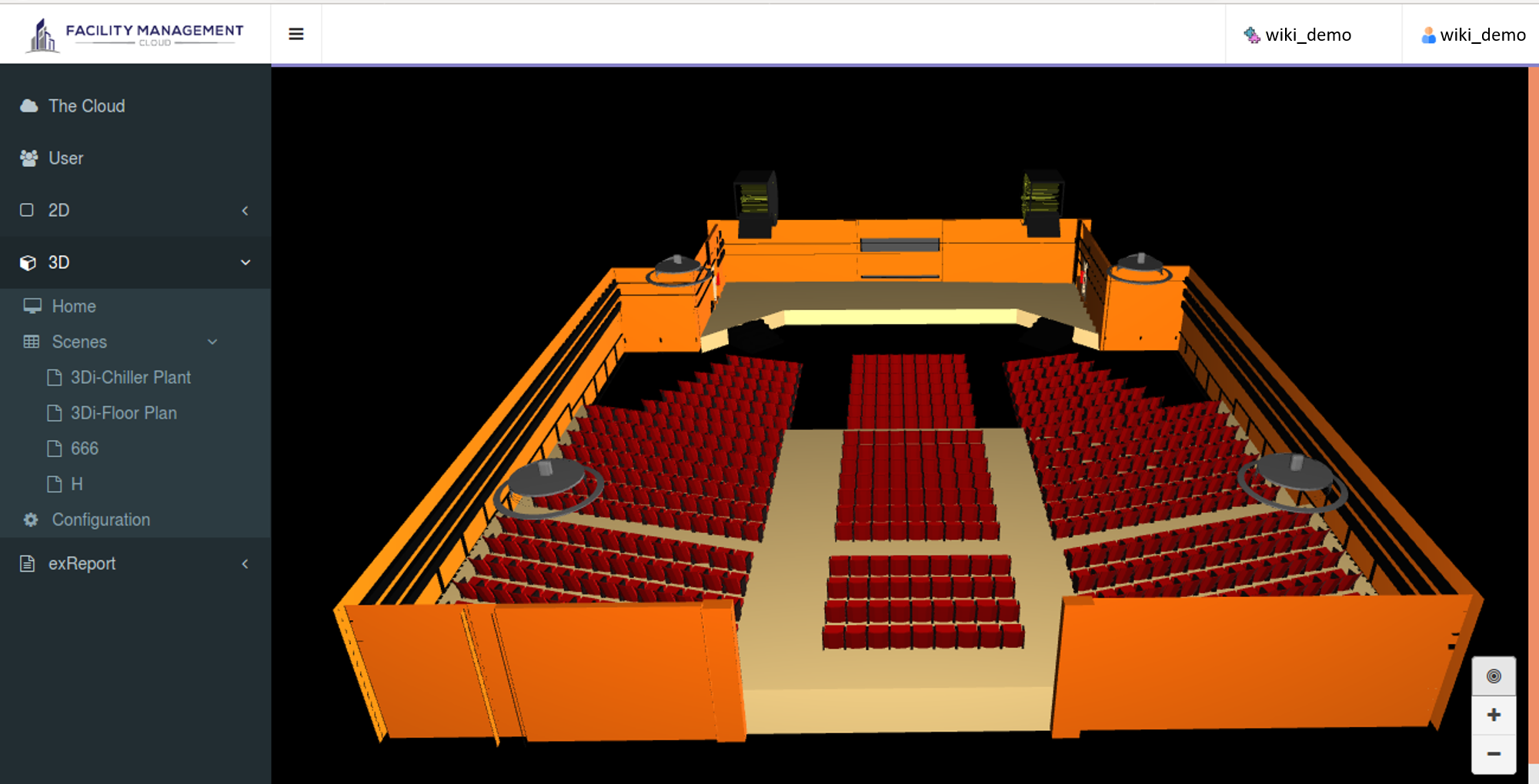 3D Overview - Lecture Hall