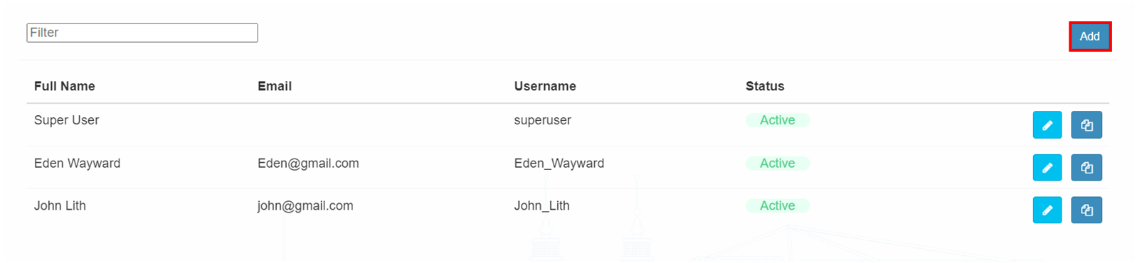 Add New User
