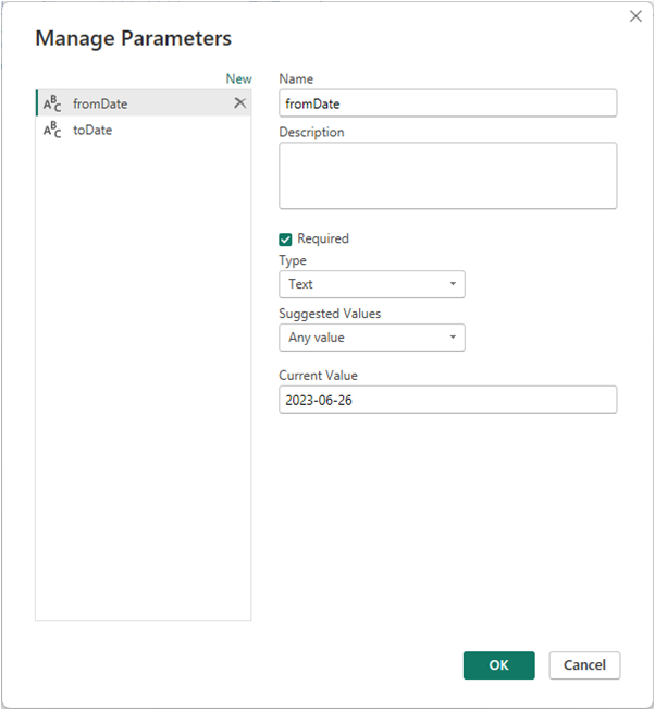 From Date in Power BI