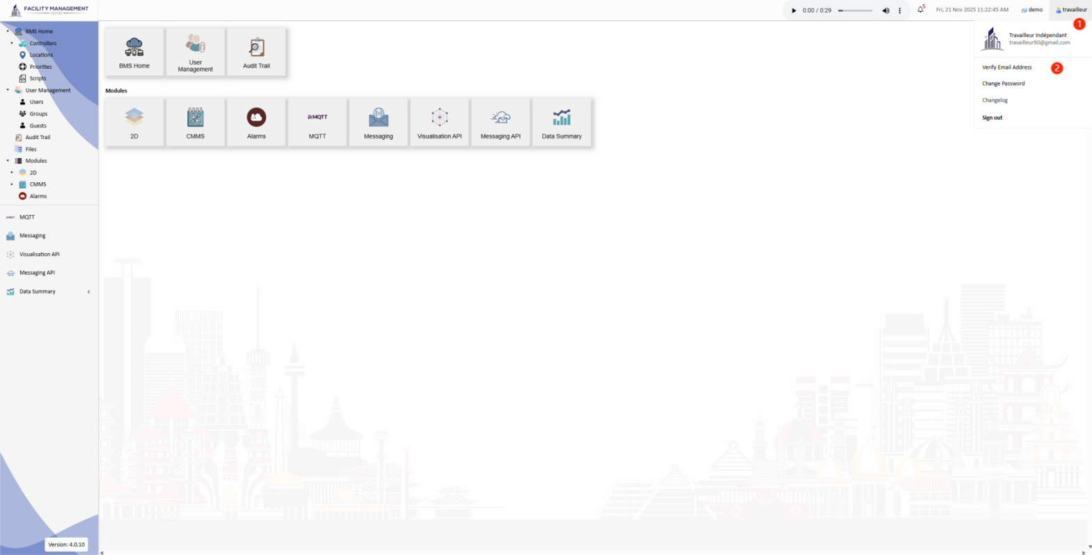 FMCC verify email address